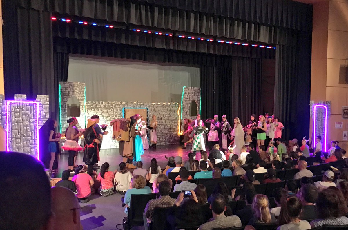 MsCatalano216's tweet photo. Found my grail at Spamalot tonight! Ever impressed by the @McDevittMiddle cast and crew #onewaltham https://t.co/ad209Y4ZZv