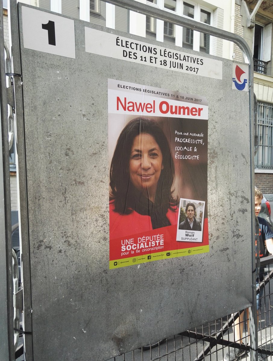 DorisAudoux's tweet photo. On a peut être le record de France de candidats mais la n°1 c'est @NawelOumer alors ne cherchez pas plus loin, tous @AvecNawel #Circo7506 https://t.co/mg1BKpzVsN