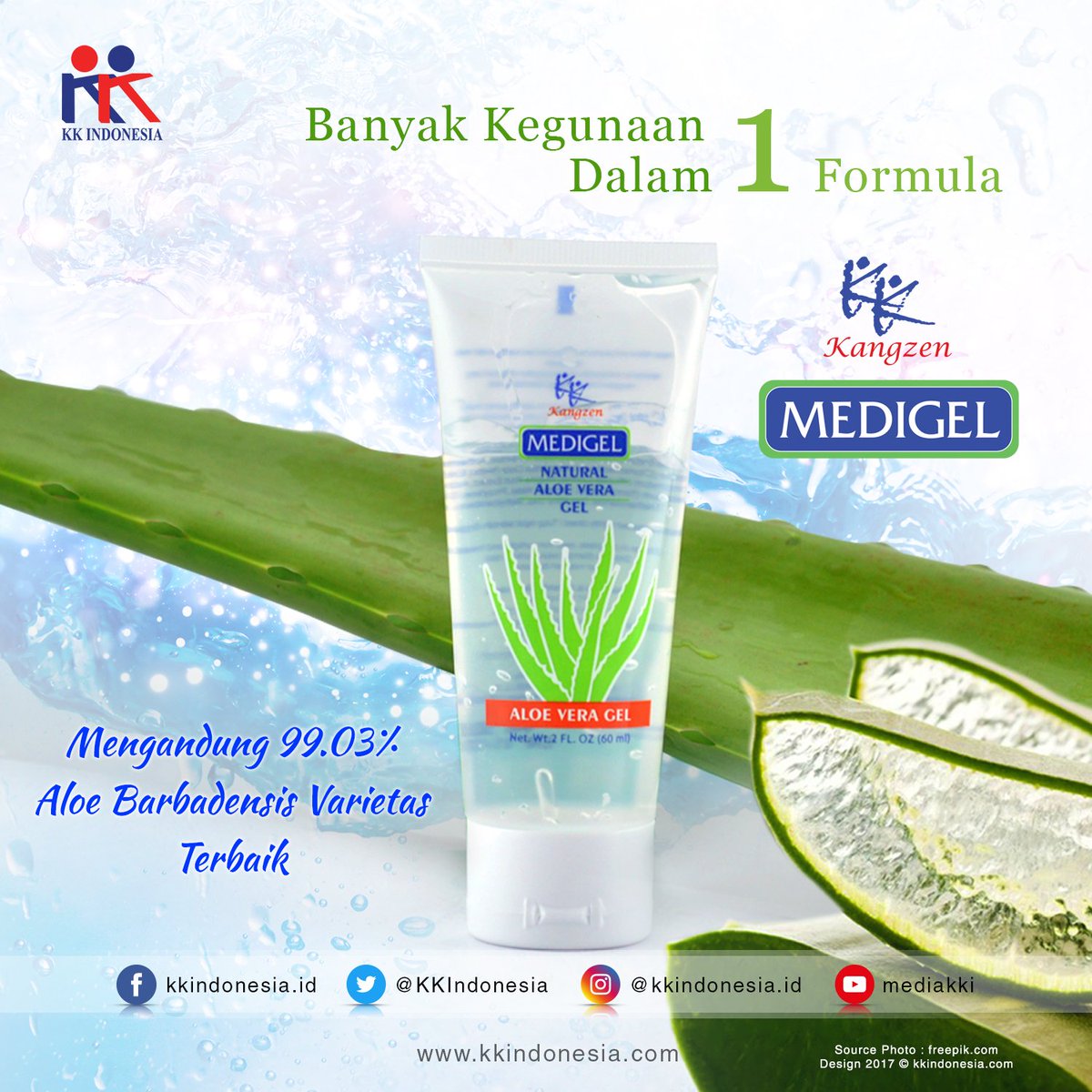 KKIndonesia's tweet photo. Kangzen Medigel Natural Aloe Vera
https://t.co/sWWX3KXfsQ
#kkindonesia #Kangzen #MedigelNaturalAloeVera #Medigel #AloeVera https://t.co/1FlLkeFg4v