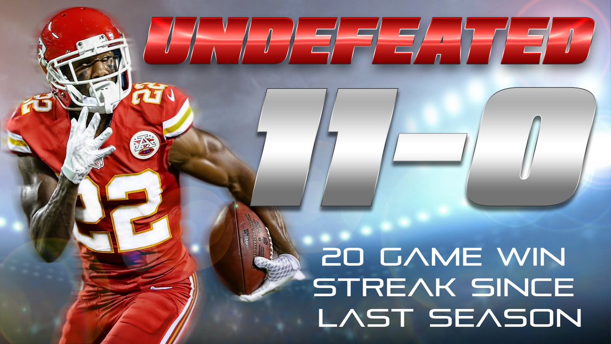 MblWeekly's tweet image. The Chiefs stay undefeated through 11 games continuing their 20 regular season game streak! @BomberLeague