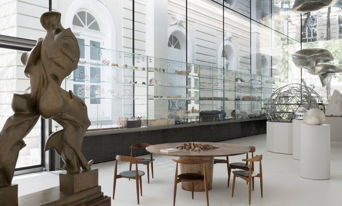 La Fundación con el archivo y la colección de Norman Foster abre sus puertas en Madrid ow.ly/THdM30cfoLA