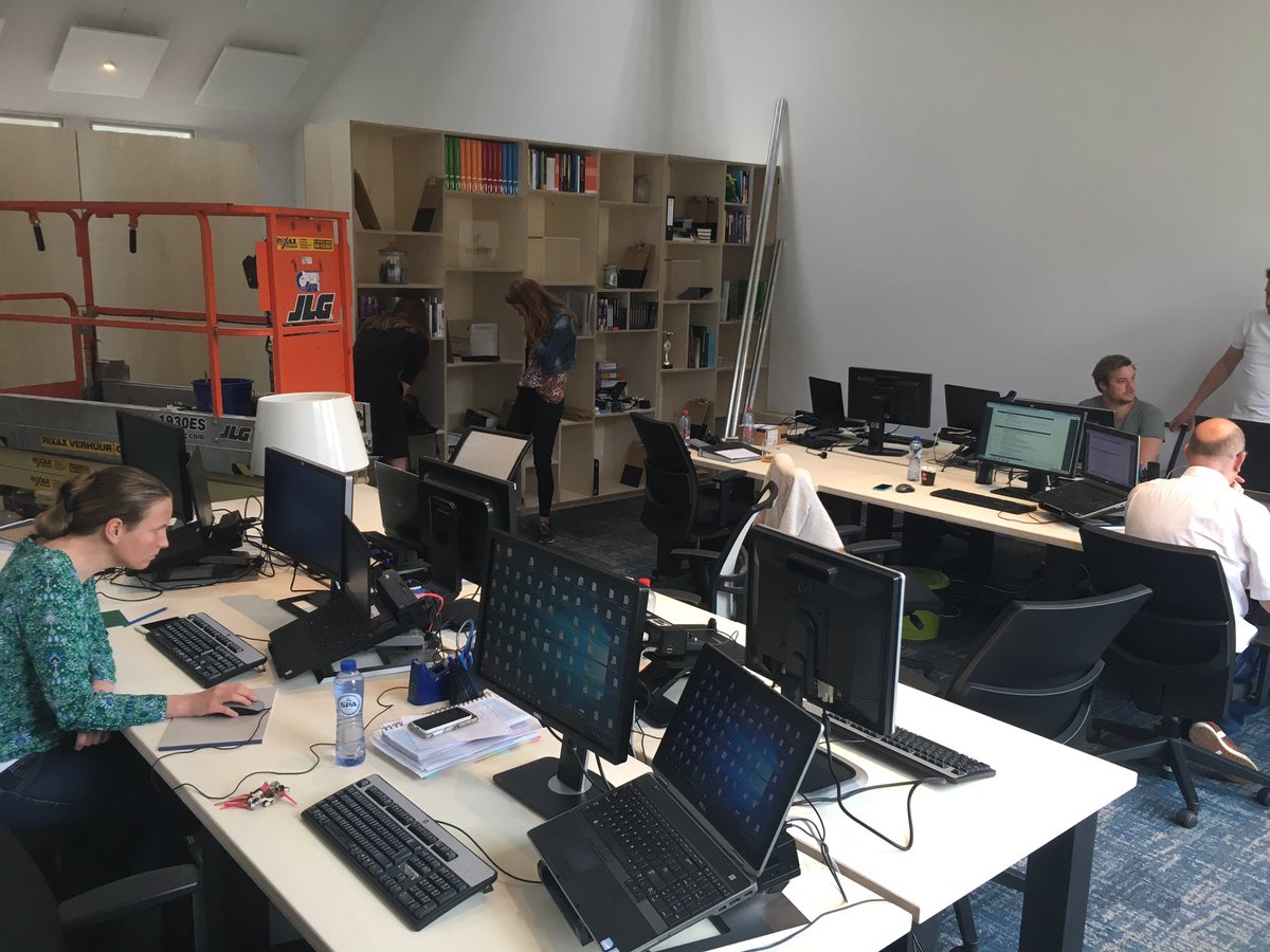 Af is ons nieuwe kantoor nog niet, maar blij dat we in de mooie Friso Kazerne zitten zijn we wel! #verhuizing #WAT