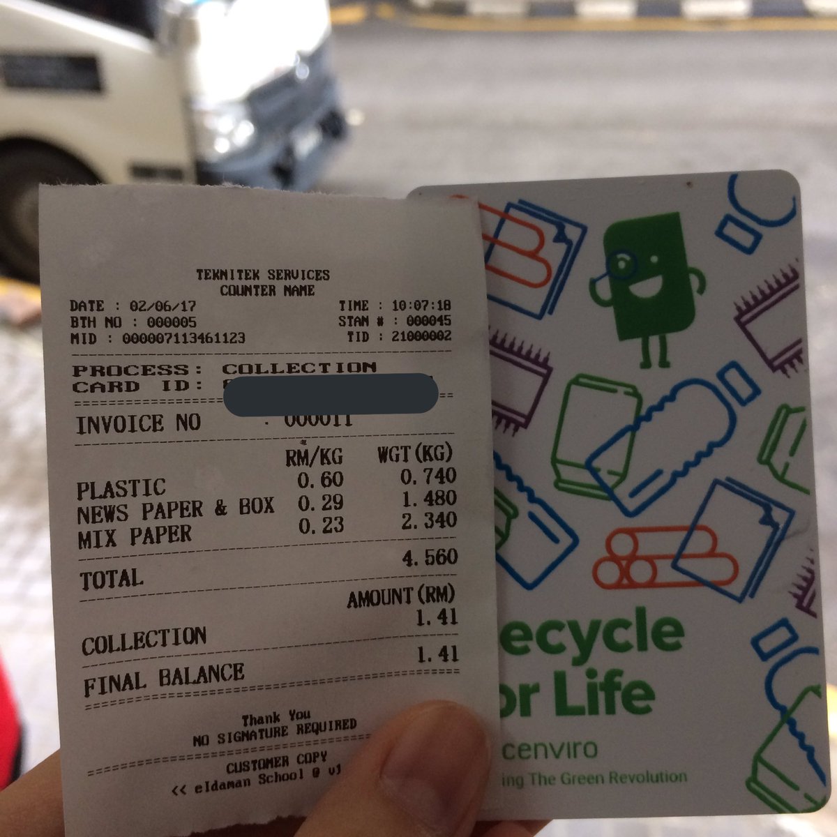 Recycling my 1 week worth of trash in support of #recycleforlife #trashforcash <a href="/cenvirogroup/">Cenviro Group</a> and MyKasih