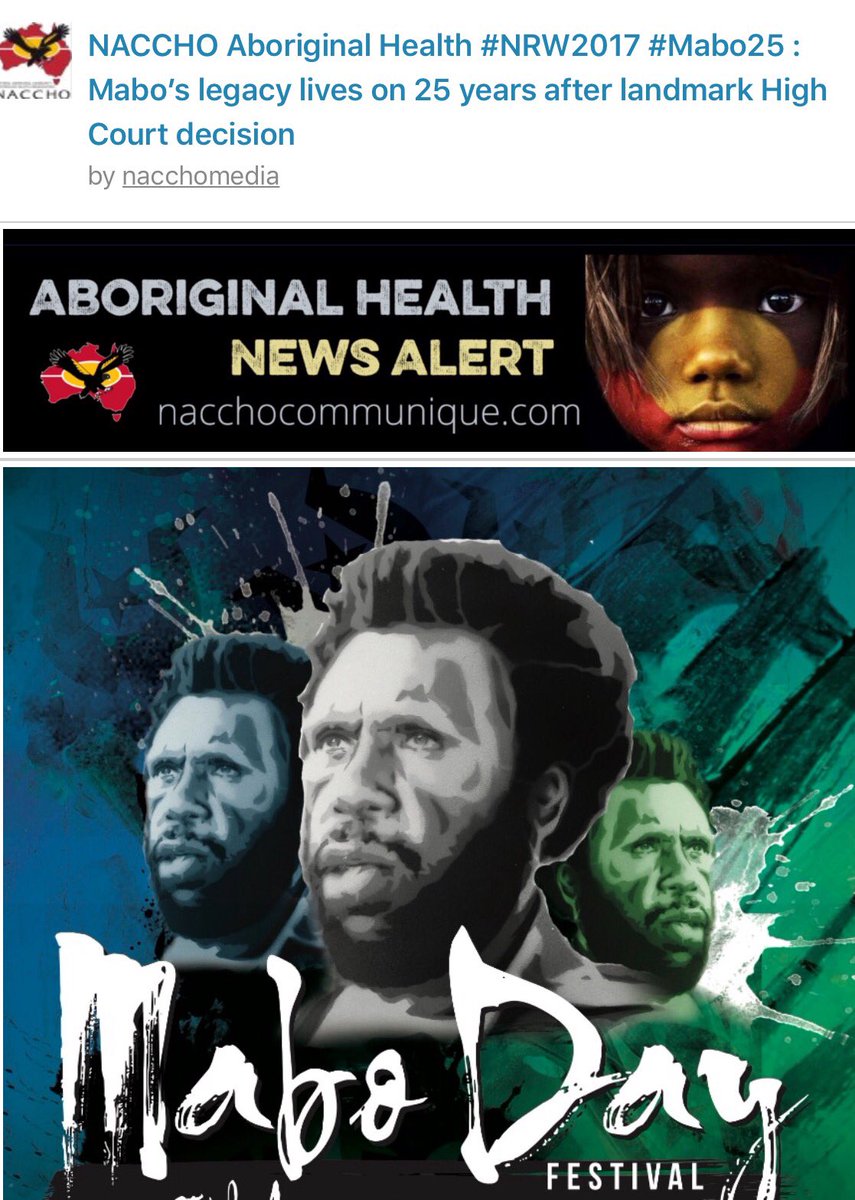 NACCHOAustralia's tweet photo. @RobynAlders @Sydney_Uni See Charlie Perkins Mabo speech in our #Mabo25 coverage
Mabo’s legacy lives on @nyunggai
https://t.co/UTRHAwP1VF https://t.co/zoO5Ozv4k0