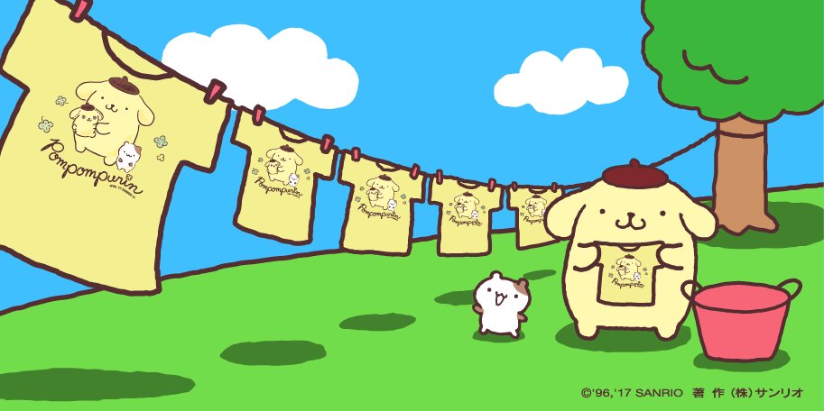 全部まとめて、おせんたく〜♪ ぼくたちとおそろいのTシャツ、みんなは