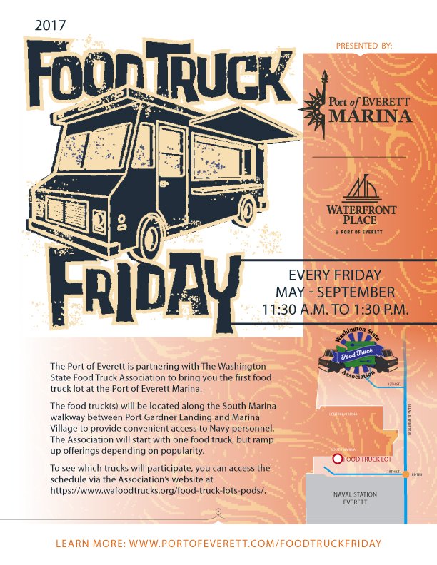 wafoodtrucks's tweet photo. June 2nd, #FoodTruckFriday @PortofEverett find @heretheregrill &amp; @stickitstuffit #supportlocal #streetfood #Everett @MyEverettNews https://t.co/7Sccb5WWcb