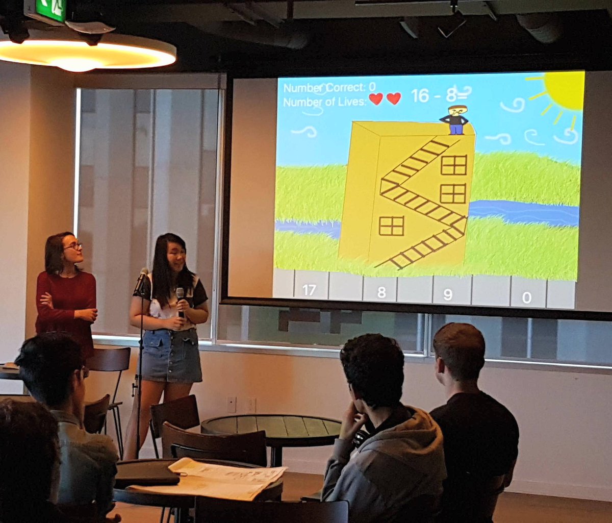 LRaffinOCSB's tweet photo. @Immaculata_HS did a fantastic job presenting their apps @Shopify Mentor Appreciation Night! #whymac #ICS2O #Shopify #programmingrocks https://t.co/3Ze6OzxJfV