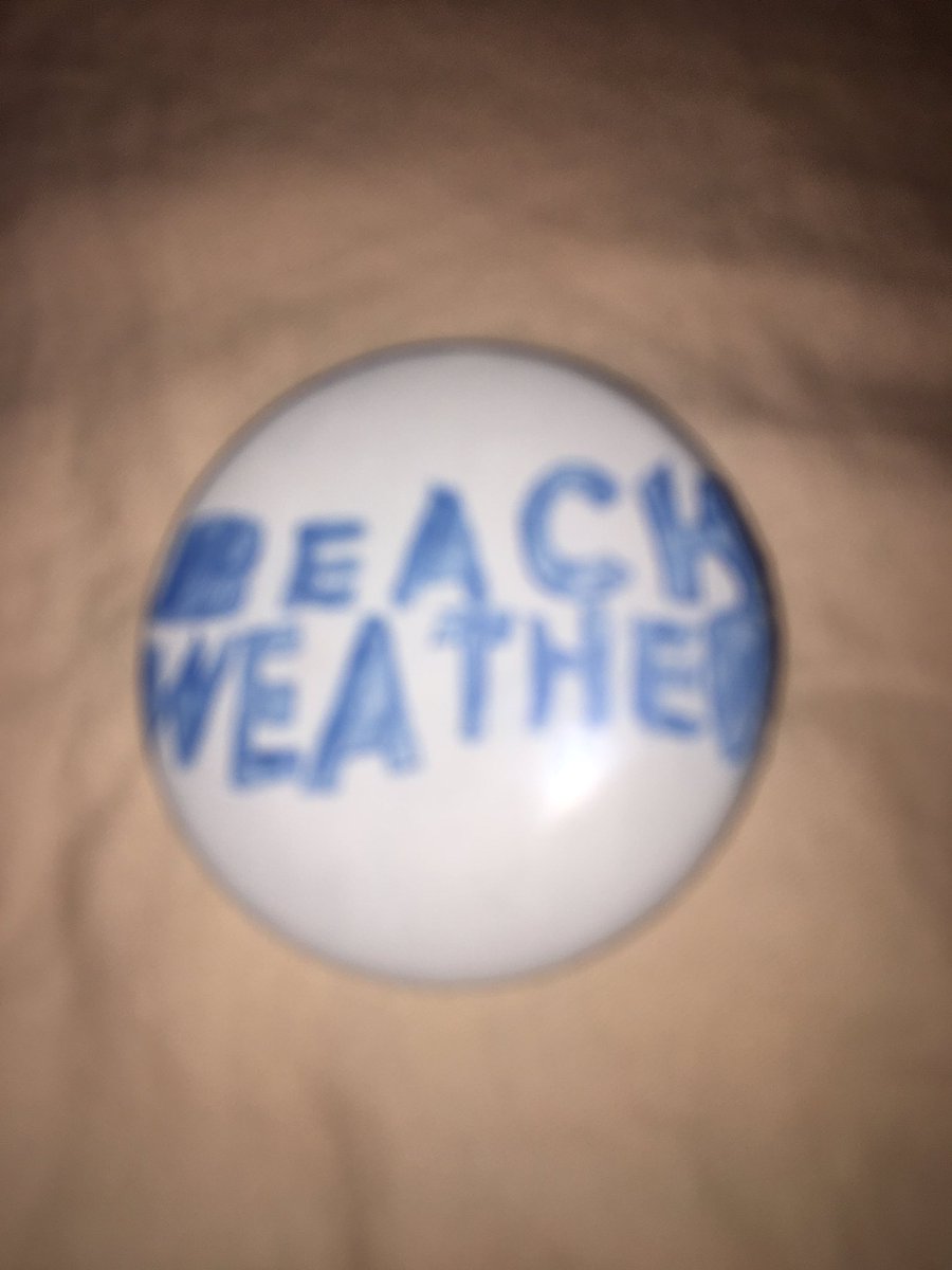 hearthopess's tweet photo. this is the first button I have ever made @BeachWeather https://t.co/HFB1gl8Qkn