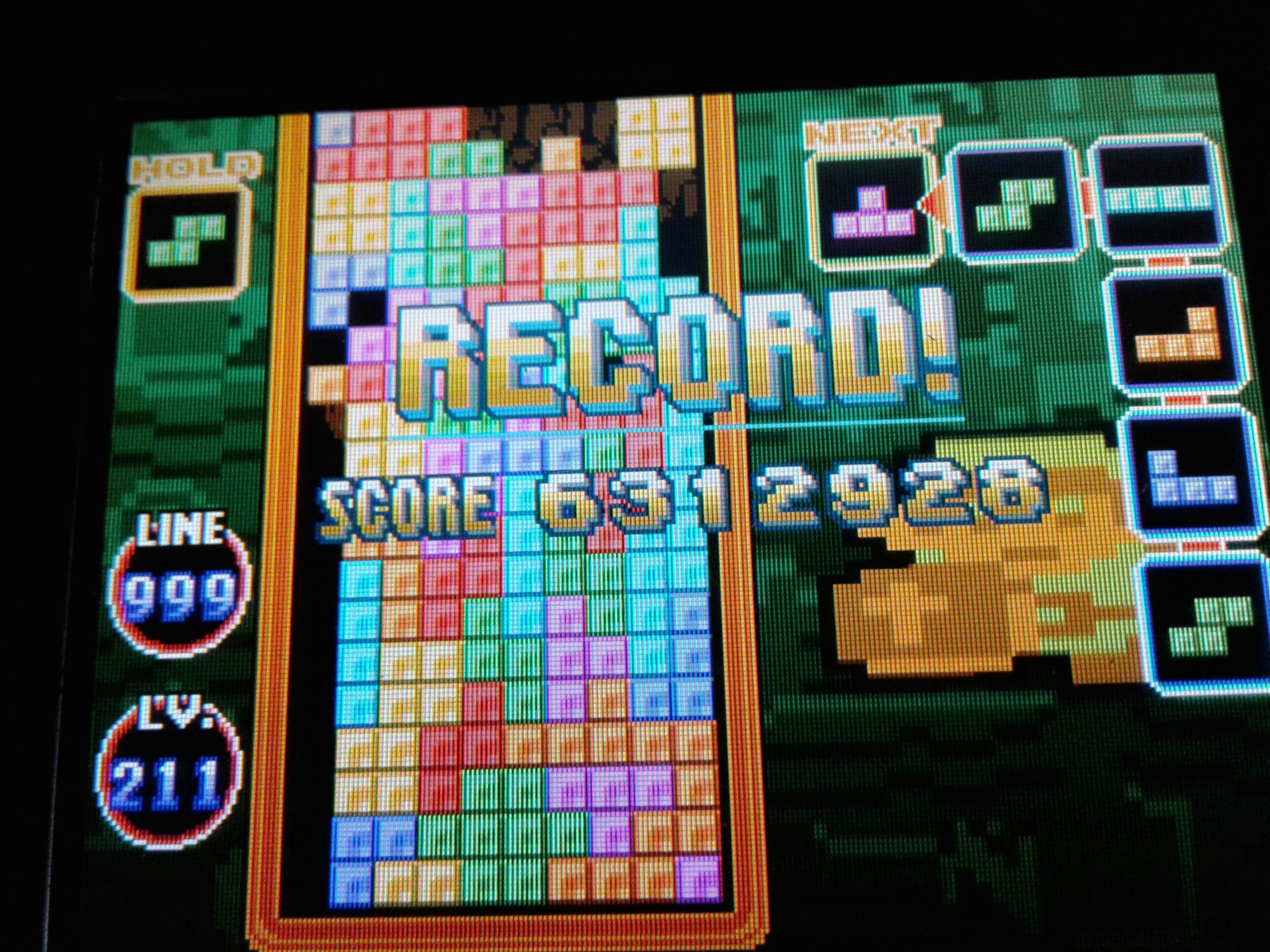 Tetris 2024 high score
