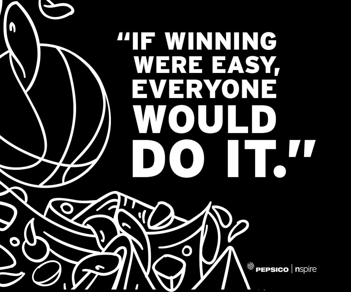 “If winning were easy, everyone would do it” #LiveNspired #nbaplayoffs #NspiringQuotes #NBAFinals2017