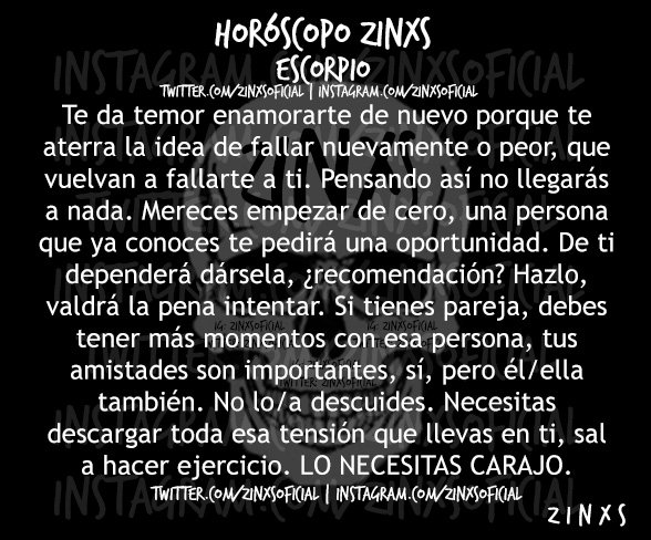 zinos__'s tweet image. #JunioConZinos
#HoróscopoZinxs #Escorpio
Parte I, II &amp;amp; III.