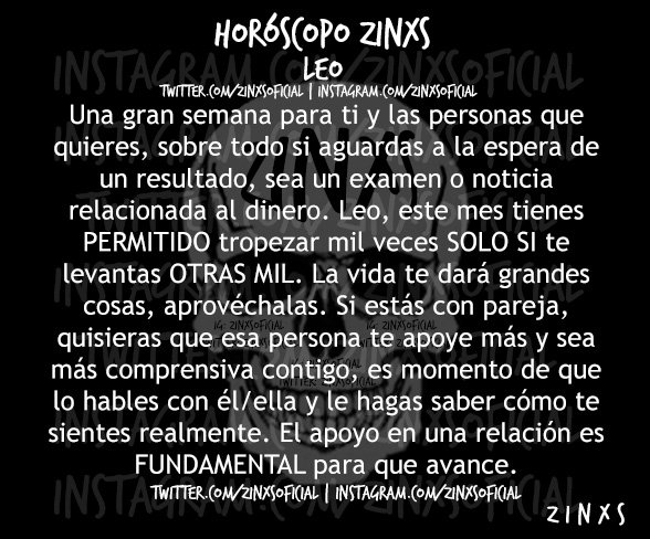 zinos__'s tweet photo. #JunioConZinos
#HoróscopoZinxs #Leo
Parte I, II &amp; III. https://t.co/ABvarm3KjM