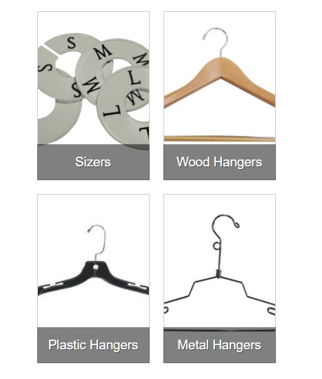 Wood, Plastic and Metal Hangers - idealdisplays.com/store/c8/Hange…