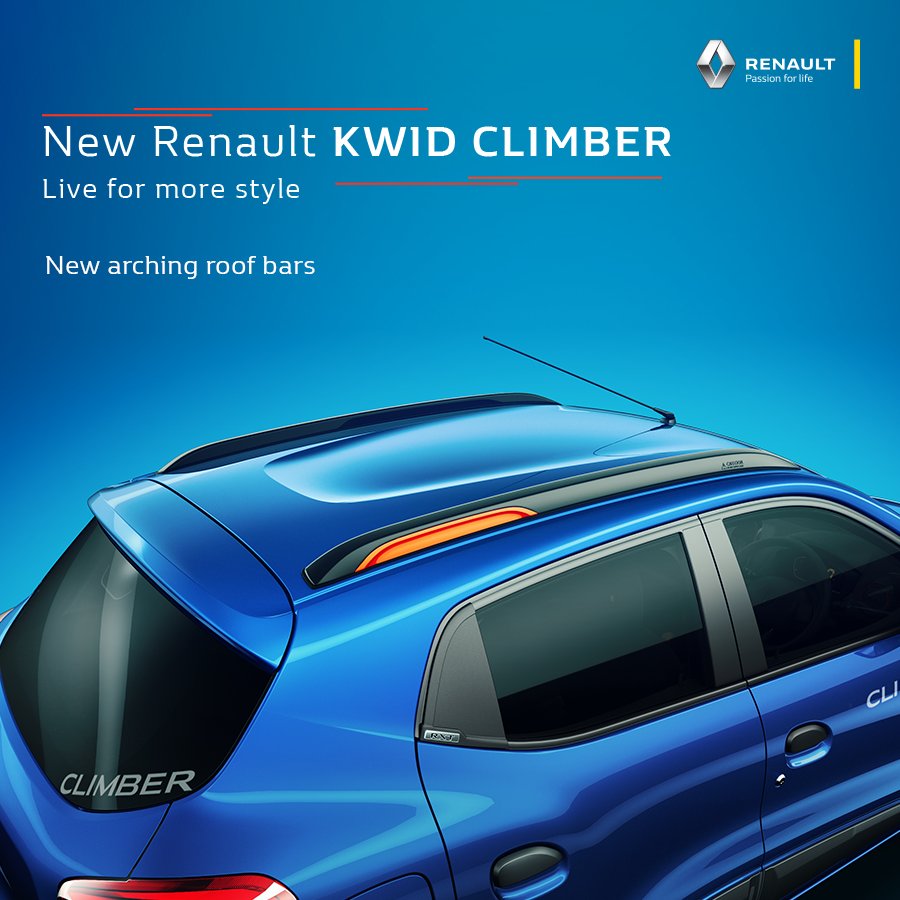 Renault India on Twitter "The Renault KwidCLIMBER, with its new