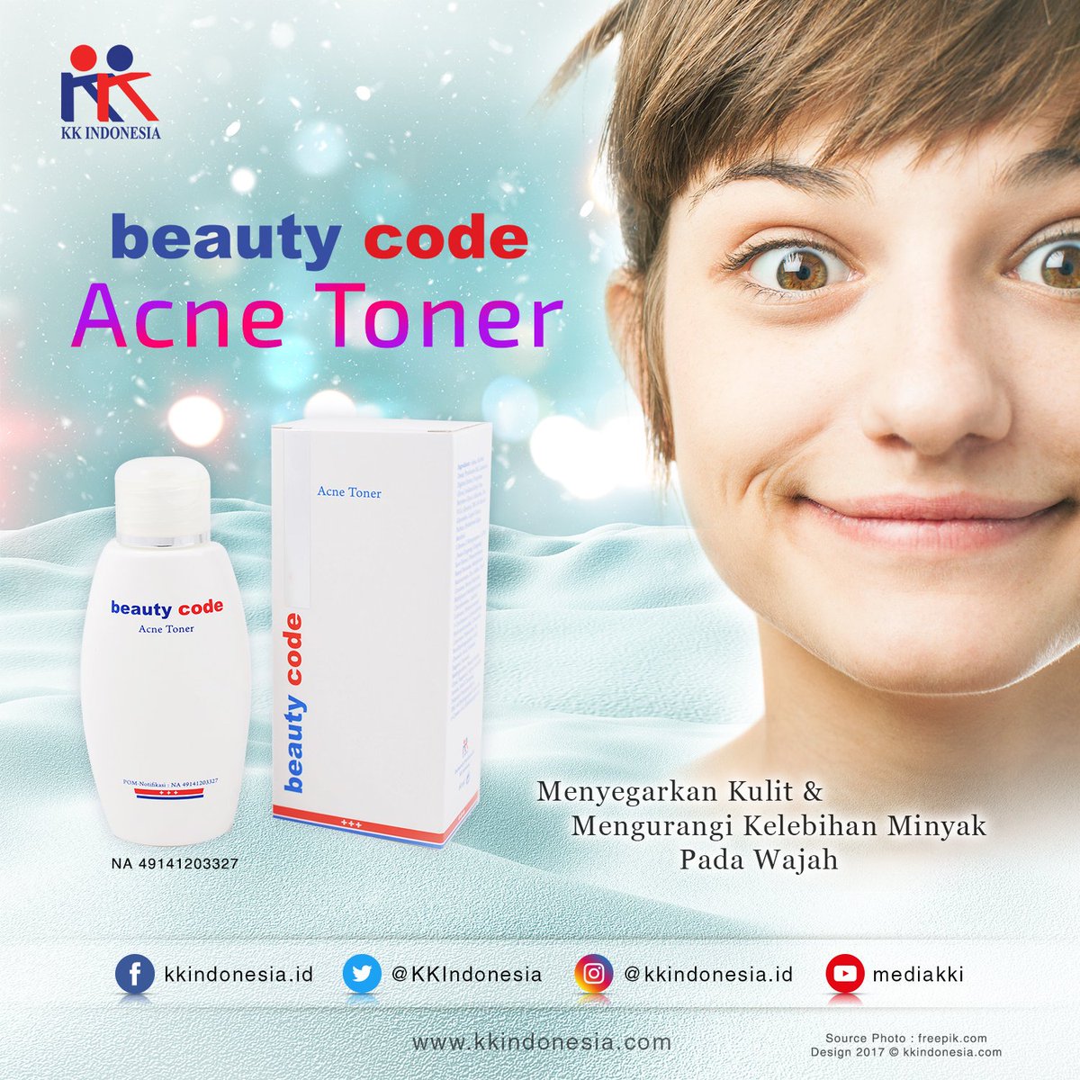 KKIndonesia's tweet photo. Beauty Code Acne Toner
https://t.co/bXdhcyU6MB
#kkindonesia #BeautyCode #AcneToner #Pembersih #Kecantikan #WajahBersih
#KulitBerminyak https://t.co/M2VwXUE6zH