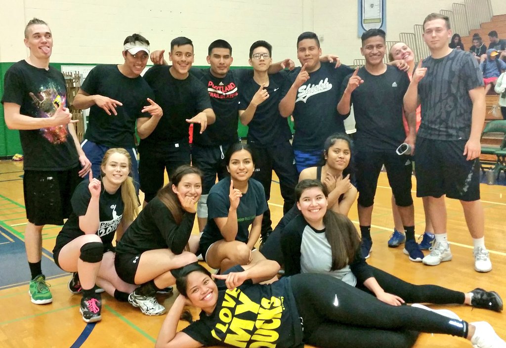 scotsmandaily's tweet photo. Seniors v Staff volleyball tonight...and seniors got the win!!! #scotspride #mckseniors #soclose https://t.co/EQyogXrEvi