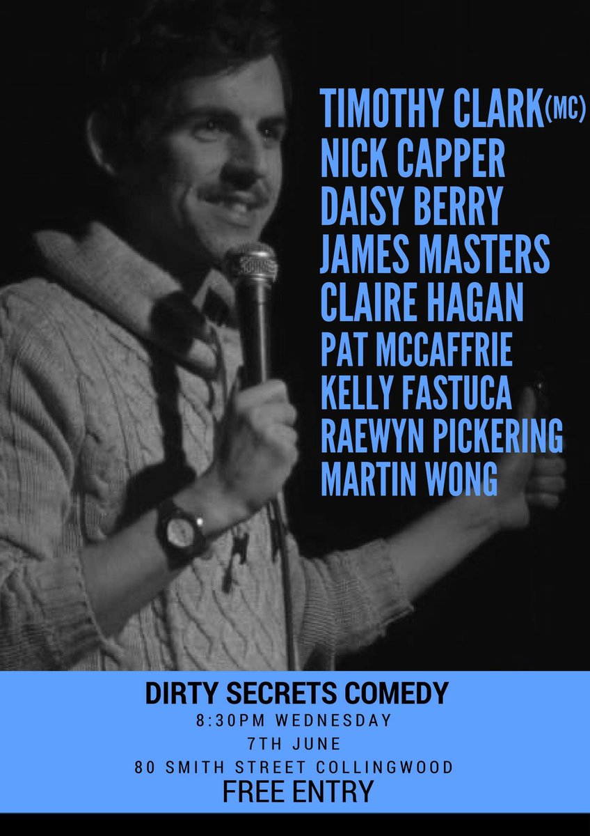 Dirty Secrets Comedy tweet media