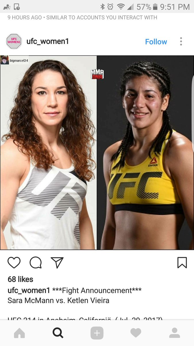 dcrispmma's tweet photo. @ufc you got a girl higher then @BelizeanBruiser fighting #6 ranked woman fighter. @BelizeanBruiser would be a more marketable fight. #BS https://t.co/GXX572jyWa