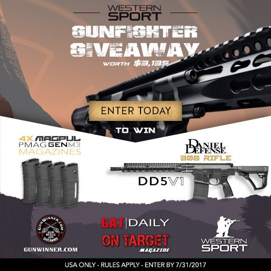 Win The Western Sport - Daniel Defense Giveaway! Enter for FREE Here: eql.us/z4n USA ONLY - RULES APPLY - ENDS 7/31/2017