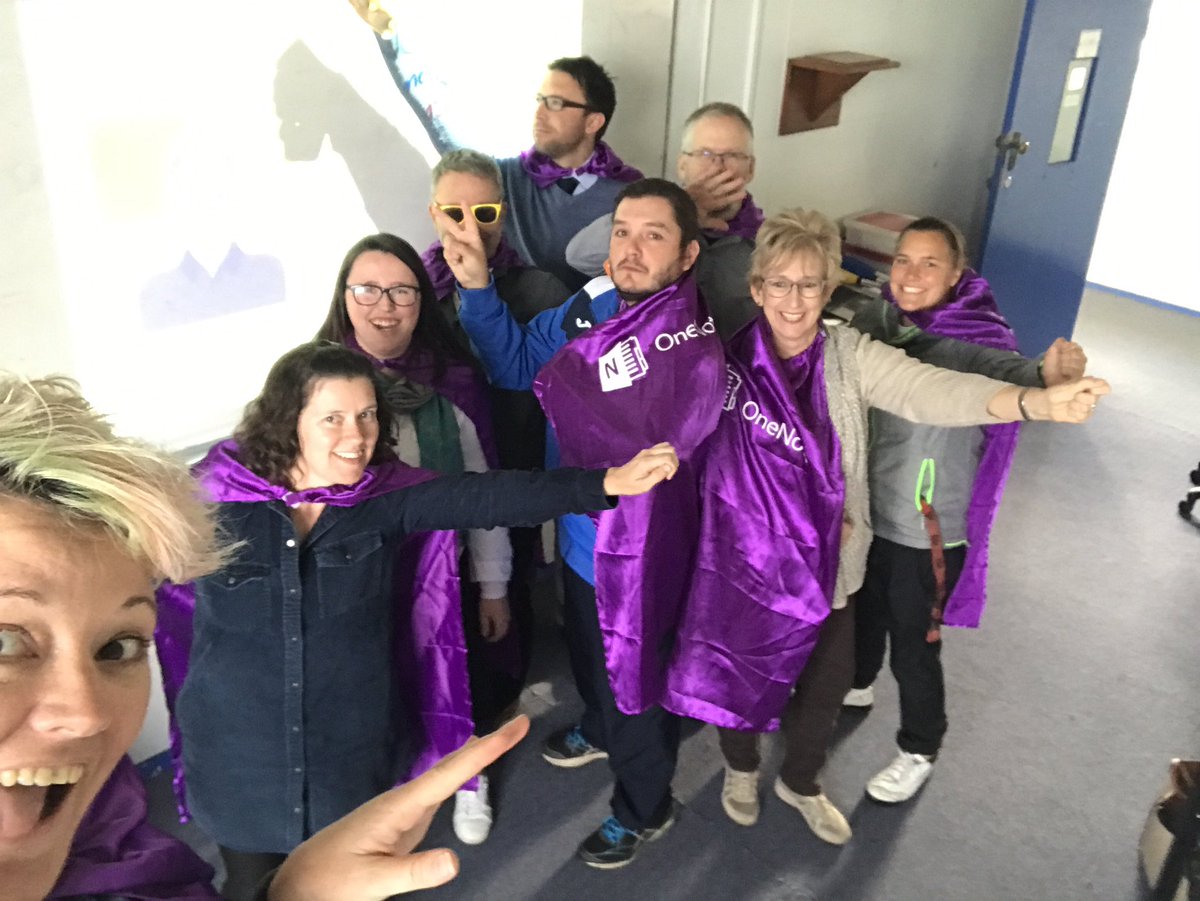 townesy77's tweet photo. 8 new @OneNoteEDU Avengers earned their capes at Hunter Sports High School today. Thanks for having me @Trent_Colley_09 #lookatmywhiteeye https://t.co/8bFrIwuuoE