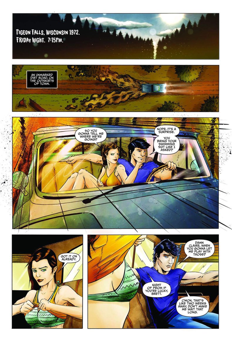 KellyBender17's tweet photo. #UNDIGENOUS #horror #comic #kickstarter first 3 pages for @PromoteHorror its #StrangerThings + #TheHappening
https://t.co/qCOdi01H3x https://t.co/6DpqcjX39e