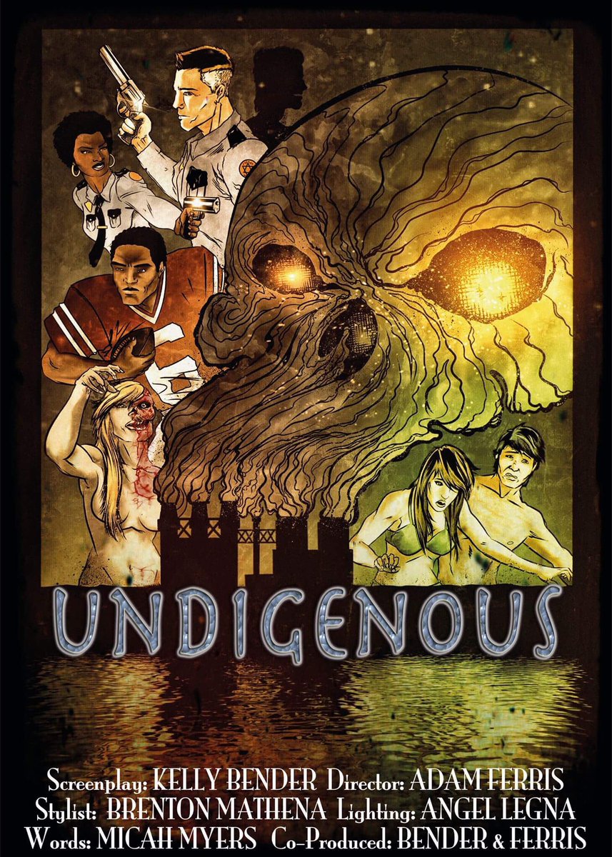 KellyBender17's tweet photo. #UNDIGENOUS #horror #comic #kickstarter first 3 pages for @PromoteHorror its #StrangerThings + #TheHappening
https://t.co/qCOdi01H3x https://t.co/6DpqcjX39e