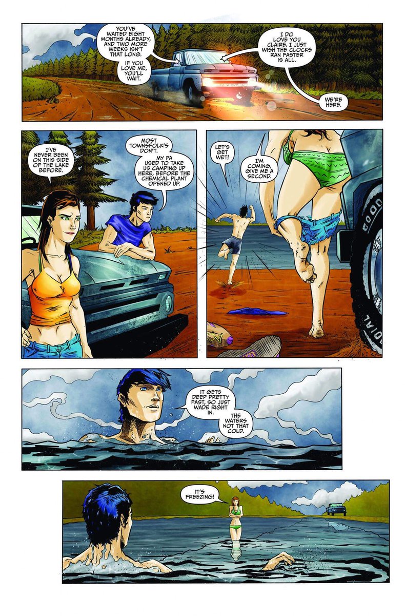 KellyBender17's tweet photo. #UNDIGENOUS #horror #comic #kickstarter first 3 pages for @PromoteHorror its #StrangerThings + #TheHappening
https://t.co/qCOdi01H3x https://t.co/6DpqcjX39e