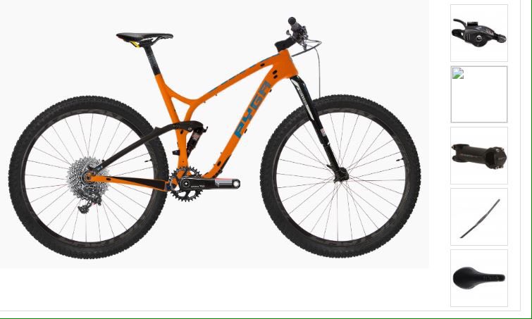 CycleDzign's tweet photo. Build of the month:
Pyga StageMax Orange MTB 29er, fitted with a Rockshow RS1 fork and Easton Heist 27mm wheels as well as Sram XX1 groupset https://t.co/sIhukprYK7
