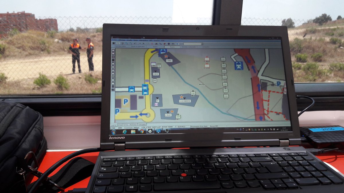 LaurentAlfonso's tweet photo. #JEMERG17
Mise en œuvre #Asphodele dans le cadre d'un exercice multisite Université Malaga🇪🇸 Avec approche #GOC #GOM https://t.co/Tuq4zVx9VV