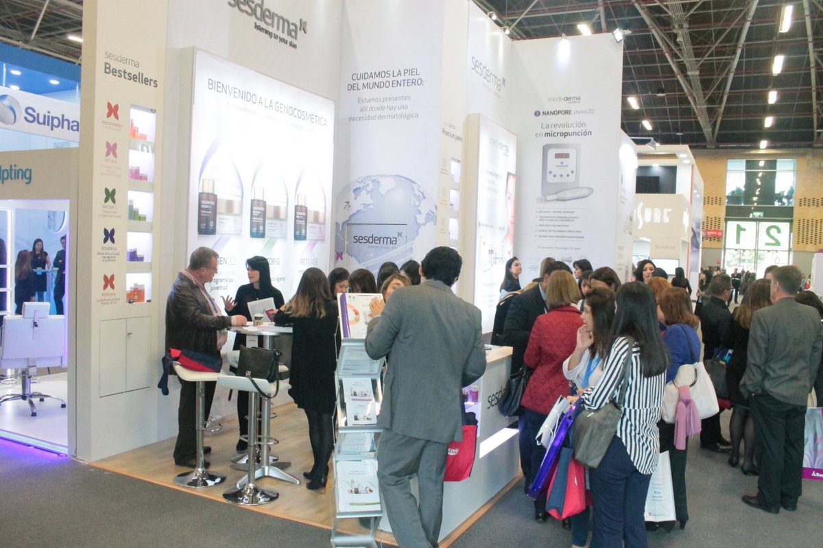 sesderma's tweet photo. Esta semana todo nuestro equipo de @SesdermaCol participó en #RADLA2017. Todo un éxito de asistencia, muchas gracias! #SesdermaWorldwide https://t.co/V4FQdBFWHV