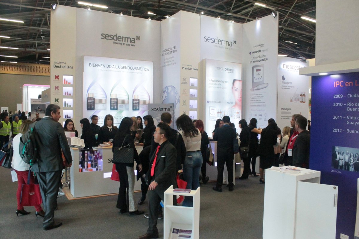 sesderma's tweet photo. Esta semana todo nuestro equipo de @SesdermaCol participó en #RADLA2017. Todo un éxito de asistencia, muchas gracias! #SesdermaWorldwide https://t.co/V4FQdBFWHV