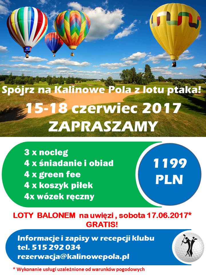 KalinoweP's tweet photo. Podejrzewam, że mało kto ma okazję spojrzeć na 18 dołków za jednym razem.  W weekend 15-18.06 bedzie taka okazja. Zapraszamy! https://t.co/4XXi9vGF6I