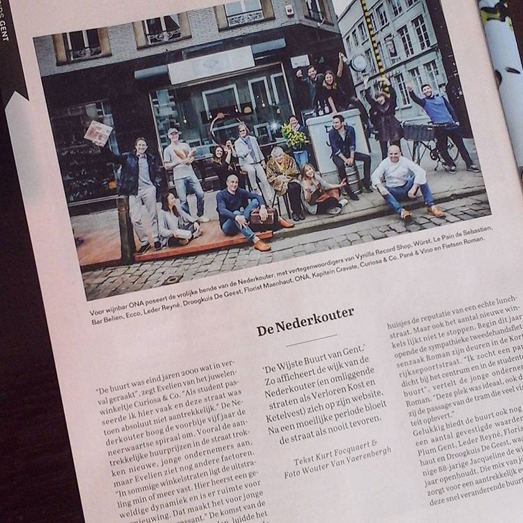 NederkouterGent's tweet photo. De Nederkouter in de @KnackWeekend! 
#nederkouter #wijstebuurtvangent #knackweekend https://t.co/lae7JqafTg