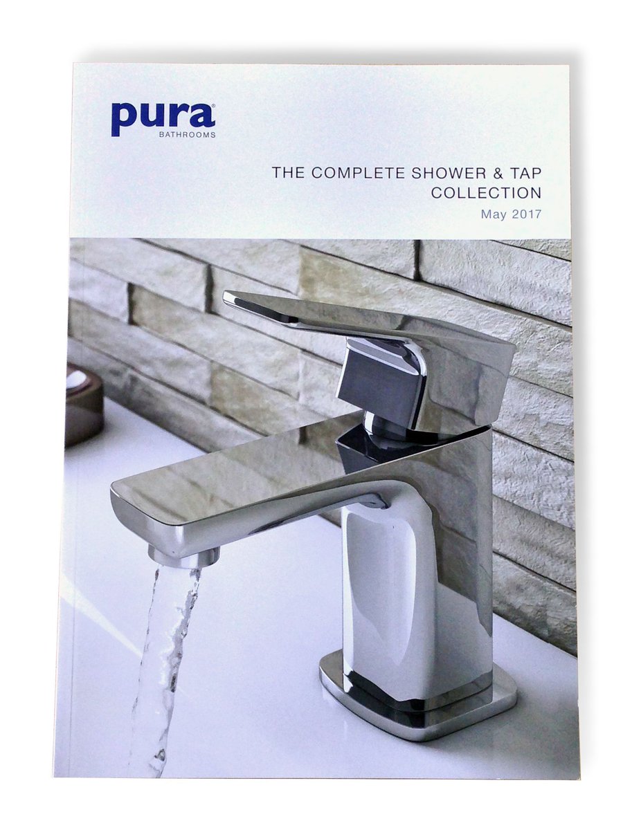 Our brand #new Pura #Brassware #brochure is here, get yours now! ➜ email sales@purabathroomsgroup.co.uk / ☎️ 01892 611240 #letsgo #bathrooms