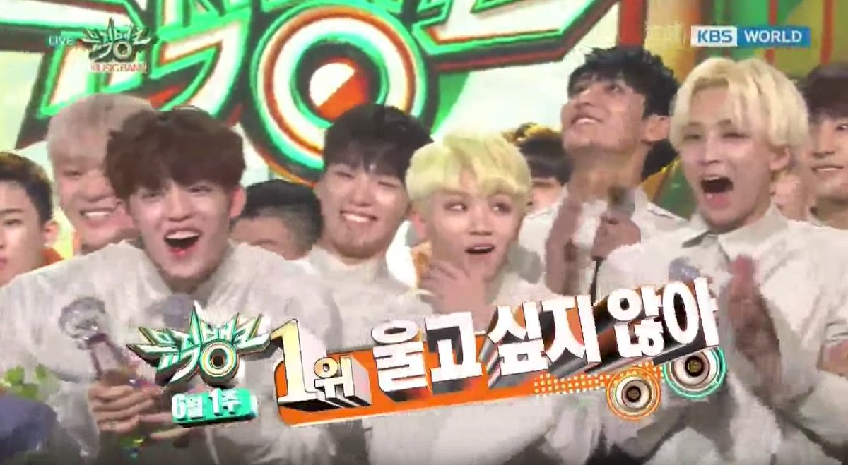 soompi's tweet image. WATCH: #SEVENTEEN Takes 2nd Win For “Don’t Wanna Cry” On “Music Bank” #DontWannaCry2ndWin
soompi.com/2017/06/02/wat…