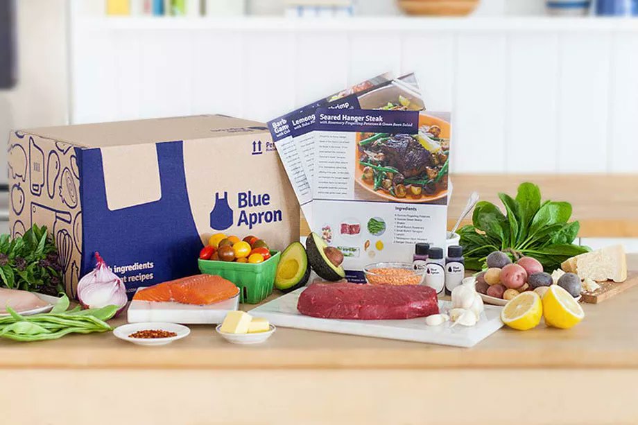 Craftdotco's tweet photo. Meal delivery service #BlueApron, which made $245m in revenue in Q1 2017, filed to go public. More on https://t.co/f6zQz1UbqA #CraftData https://t.co/oCsGbwNVV4