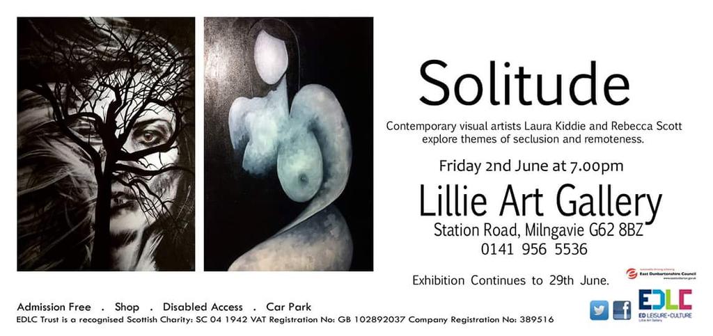My joint exhibition with Laura Kiddie opens tonight @ 7pm at the Lillie Art Gallery #art #artist #Scotland #exhibit