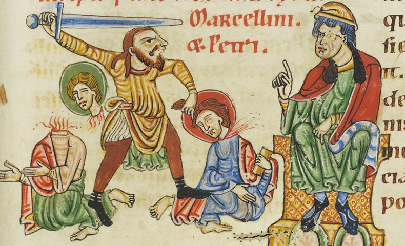 SaintOfTheDay's tweet photo. #SaintOfTheDay Saints Marcellinus and Peter

Marcellinus and Peter were prominent enough in the memory of t...https://t.co/RZOsnRfLBa https://t.co/QFaiSLLZaI