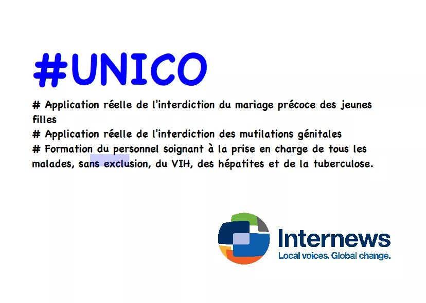unicovih's tweet photo. L'UNICO se réjouis d'avoir été sélectionné pour recevoir la #subvention de la part de @InternewsCI https://t.co/aaUWFhReOb