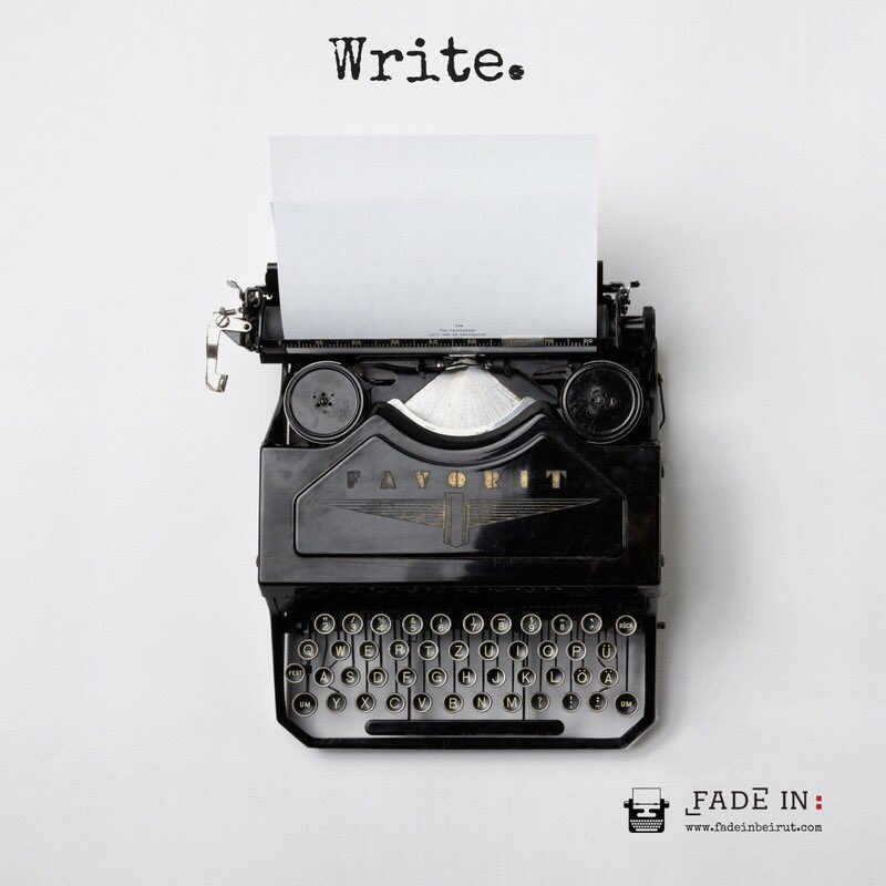 fadeinbeirut's tweet photo. Simply. 

#weekendgoals #writing #workshops #programs #creative #community #creativewriting https://t.co/W2zUejh5VS