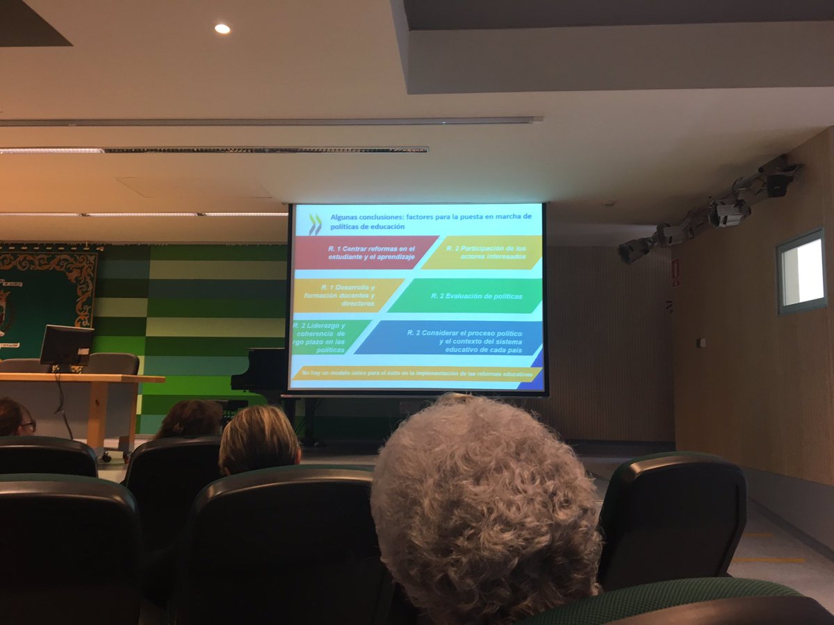 gemadp's tweet photo. Centrar reformas en el estudiante y el aprendizaje y... #CILME2017 @BeatrizPont https://t.co/M5v3jhq1y9