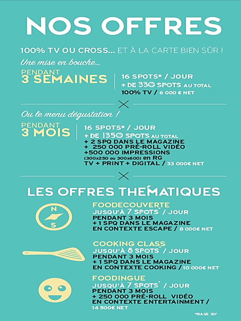 .<a href="/alticemediapub/">Altice Média Pub</a> lance «My Cuisine», la nouvelle marque média 100% cooking
ow.ly/3cI530cfNB1