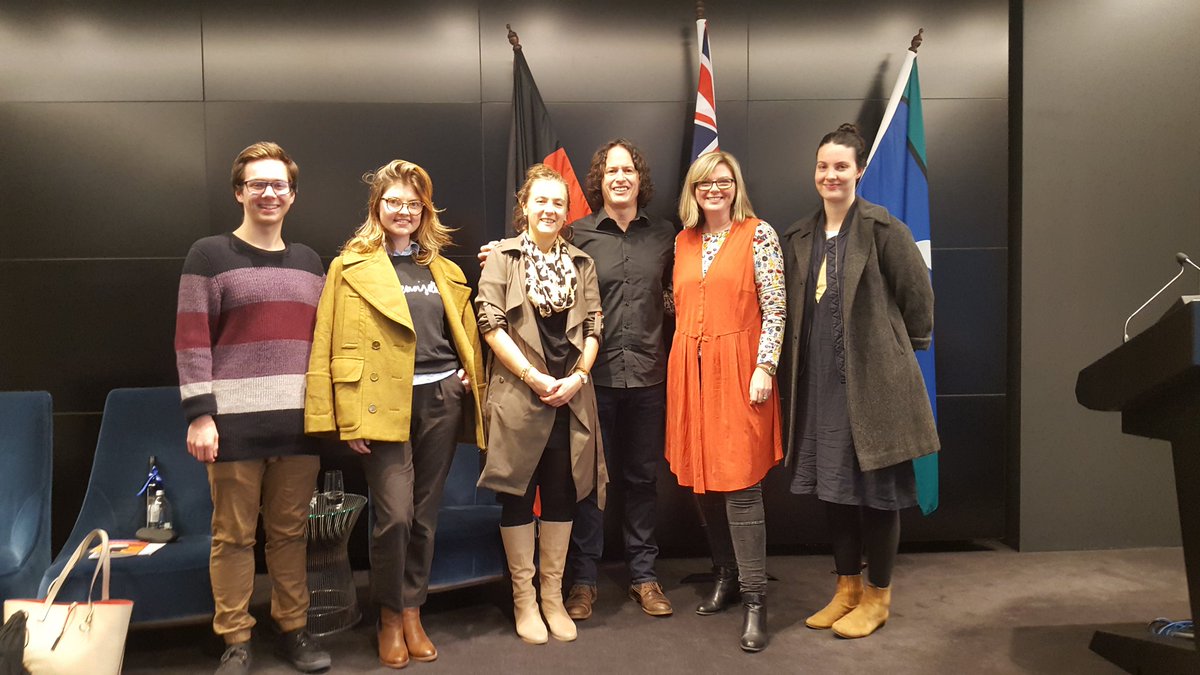 AliPolyik's tweet photo. Fantastc to reconnect with Kent Morris @TheTorchVic Powerful discussion #nrw2017 #respect @doxa_org https://t.co/gGf0V3Uzsg