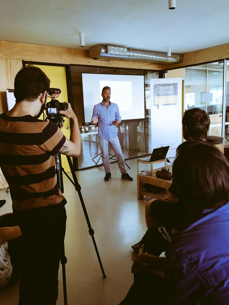 allo_madeleine's tweet photo. "El mejor consejo para mi es de no creer todos tus pensamientos." #cmbcn #creativemornings https://t.co/N0ciqDWEUq