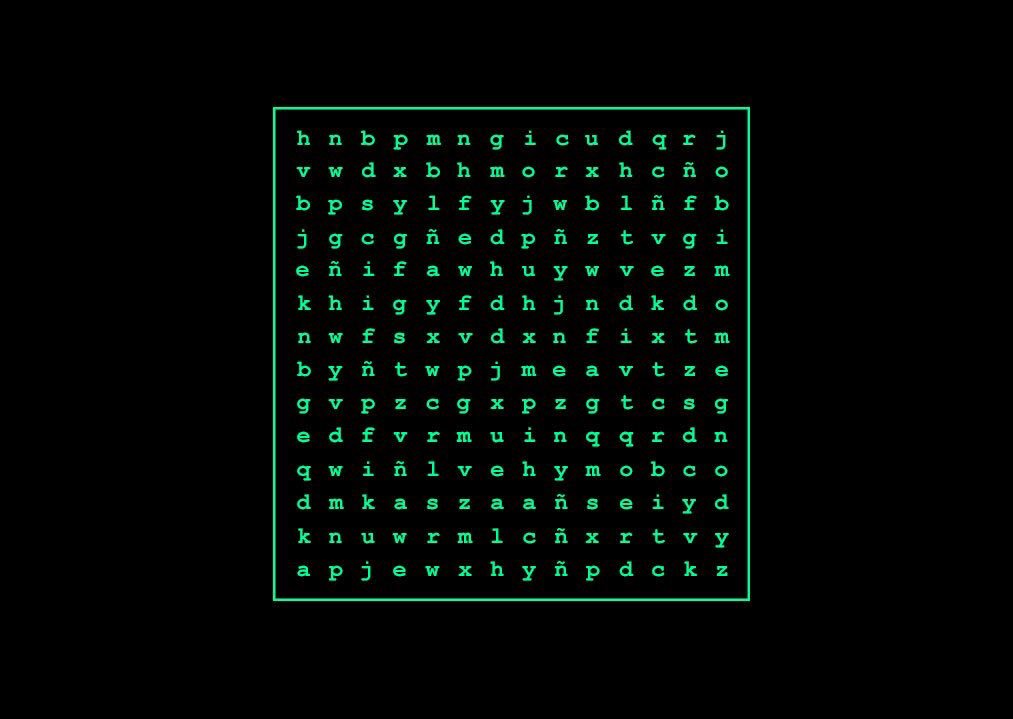 ElevenPaths's tweet photo. Ya tenemos al ganador del concurso de #11PathsGame Repasamos cómo resolver la sopa de letras y algunas curiosidades https://t.co/bsXRAD40TU https://t.co/rLiEFtLILf