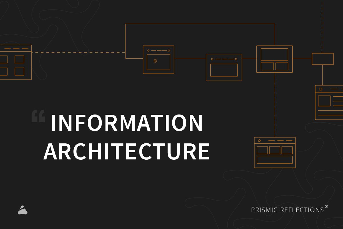 prismicdesign's tweet image. #Information_architecture is about helping people understand their surroundings and find what they’re looking for, in real world and online.