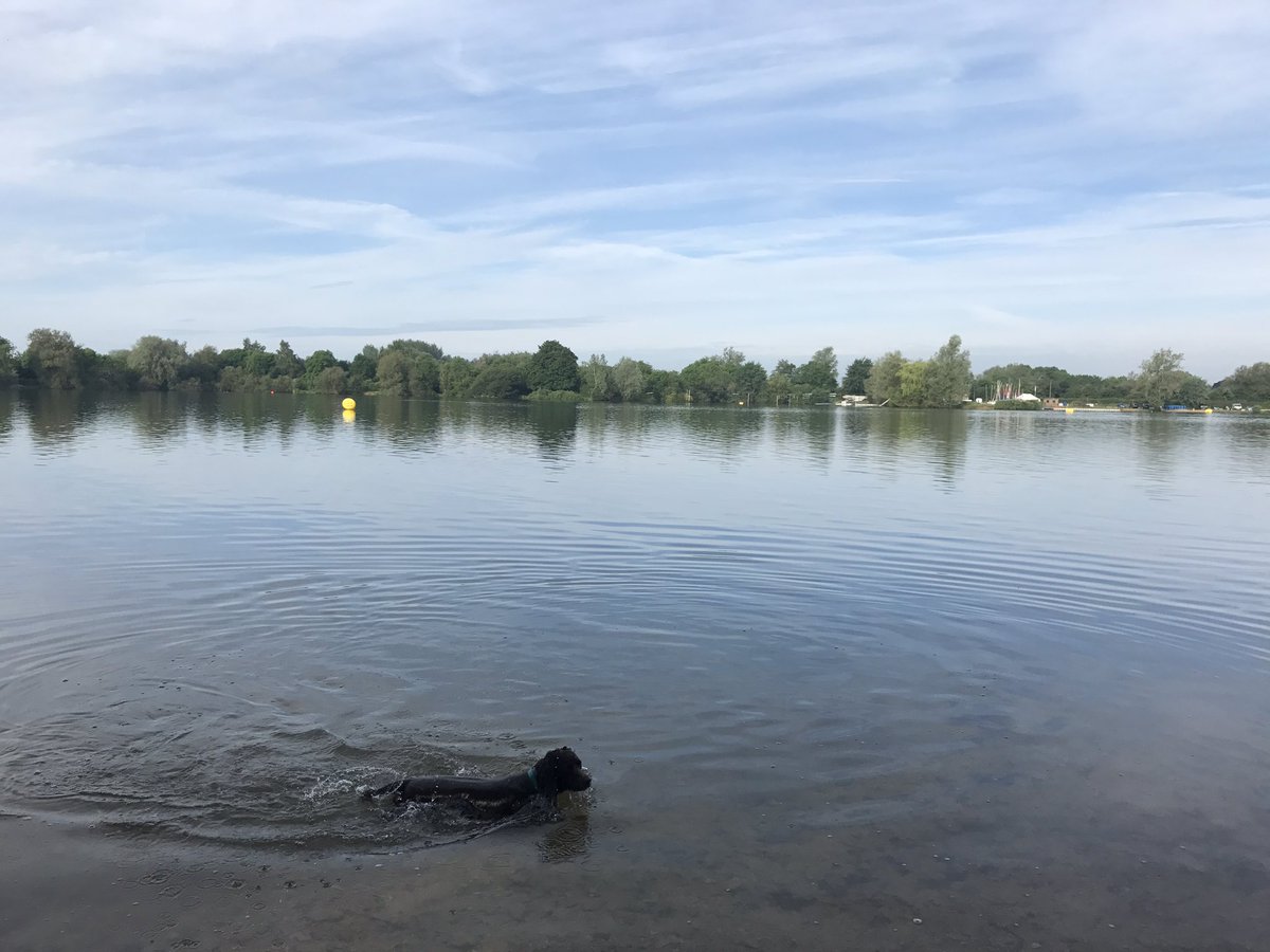 Hildog78's tweet photo. The swim looks like it's going to be flat and wet, and potentially nice and warm!! #teamtruespirit #cotswolds113 https://t.co/udlQCNwSL8