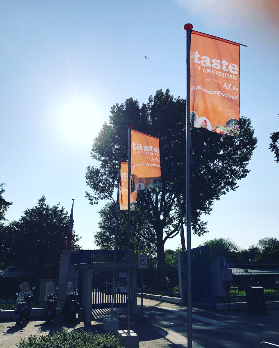 We zijn er klaar voor! Vandaag zijn we open van 15:00-23:00! tasteofamsterdam.com #restaurantfestival #amstelpark