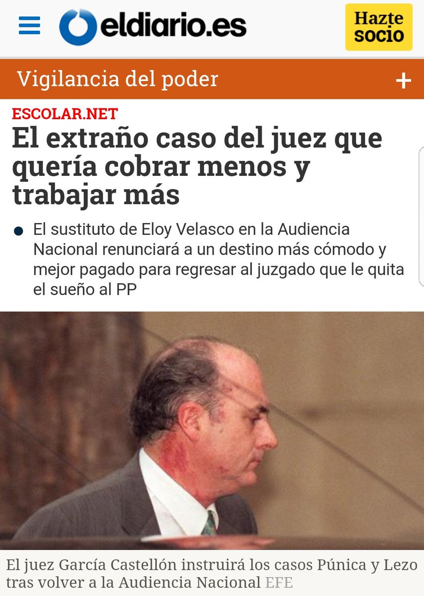 PilarHLuc's tweet photo. Los corruPPtos han perdido un fiscal ProCorruPPción pero ganan un juez amigo en la #operaciónLezo ¡Qué control de la Justicia! ES LA TRAMA🕵 https://t.co/A7dJ3yNSCS