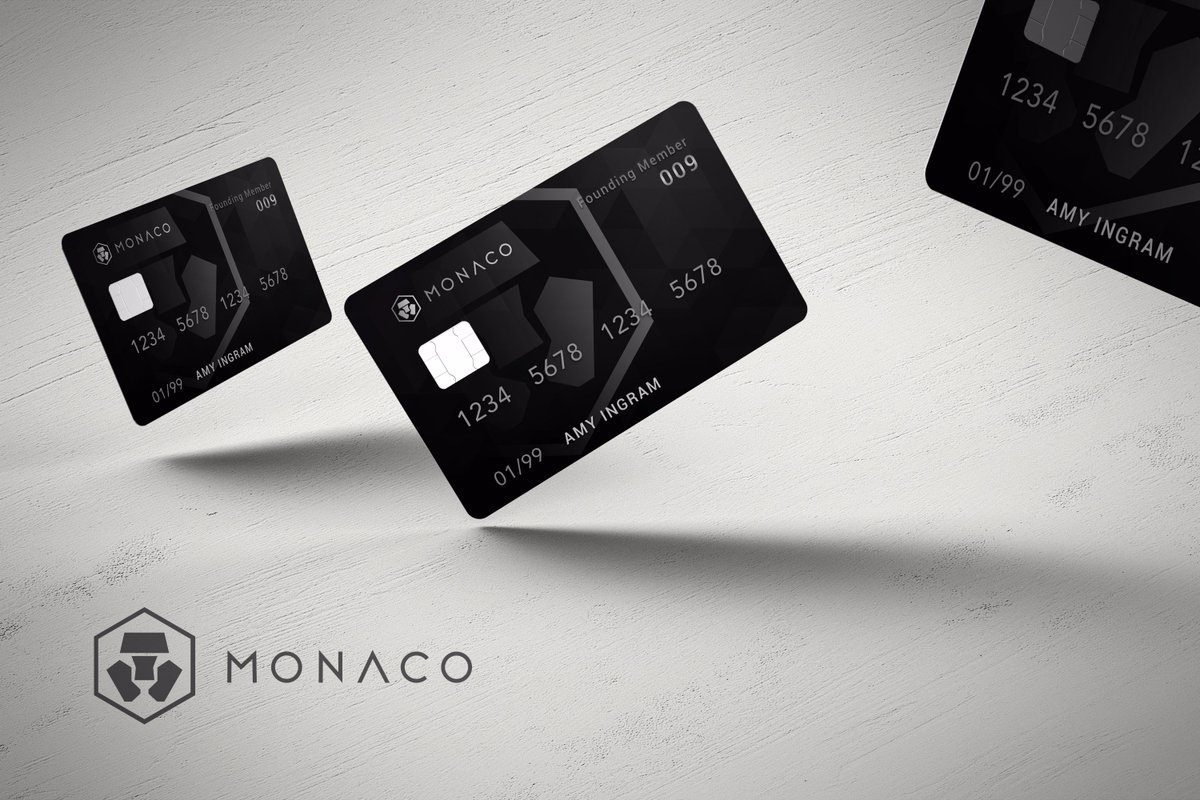 Monaco Card https://t.co/apa8ReZIPZ #ethereum #bitcoin #blockchain  #cryptocurrencies #cryptocurrency